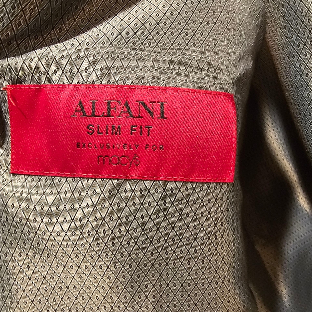 Alfani Gray Suit Vest - Picture 3 of 6